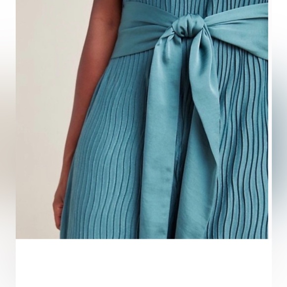 NWT Anthropologie Marina Plisse Jumpsuit - Picture 2 of 7